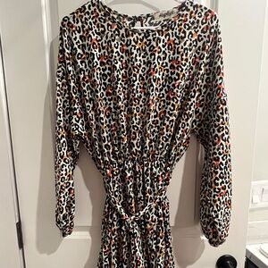 Haptics Leopard Print Romper